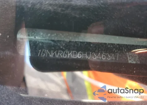 2017 Chevrolet Traverse Lt z USA, uszkodzony, nr VIN 1GNKRGKD6HJ346347